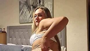 sexy slut teases with her body