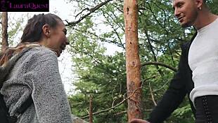 Couple Moves From Frustration To Happiness During Outdoor Adventure