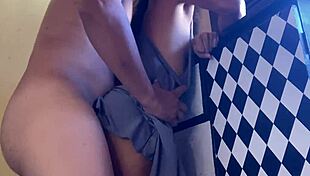 my wifes friend came in without panties and i fucked her