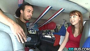 Redhead babe delila darling fucks on fourth of july