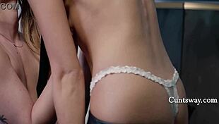 dames play naughty games that turn into raw hole fun