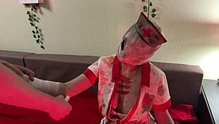 A nurse from silent hill came to my place for halloween to celebrate