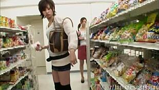shoplifter caught by manager and punished hard