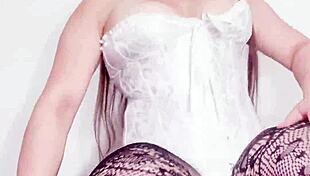madrastra puta infiel rides her toy and films it for her husbands friends what a latina slut