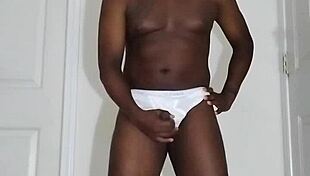 it was her first time touching herself since august wearing only white underwear