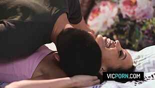 alexis tae has passionate sex with boyfriend