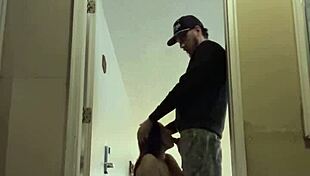 caught restroom sloppy seconds confession at hotel
