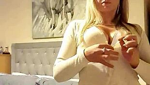 sexy slut teases with her body