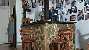 Fucking at your parents house with stepsister in spanish
