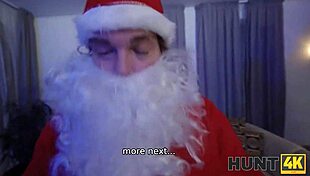 hunt4k sexy santa