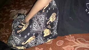 Aunty acted randy and sucked my cock