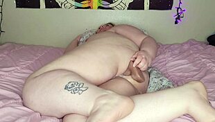 Sloppy lube anal playtime