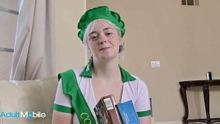 horny girl scout craves thick cock deep inside
