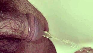 Morning shower pee