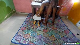 Housemaid Joined The Sex While I Was Fucking Madam