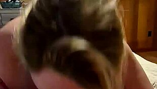 cute wife gives head for cum