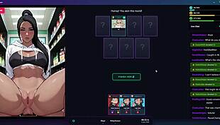 risky stream hentai game ep 3 risky handjob at the mall