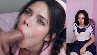 Horny nurse rides patient in hospital