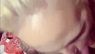 lover spits on huge cock and sucks