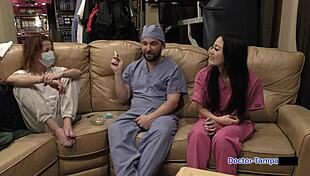 Dr Tampa gives Blaire Celeste her yearly physical