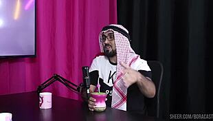 Safada sucks and drools on arab cock in bora cast
