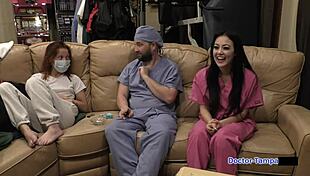 Dr Tampa gives Blaire Celeste her yearly physical