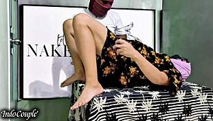Indo bokep muslim hijab beautiful wife got excessive twist anal and bdsm