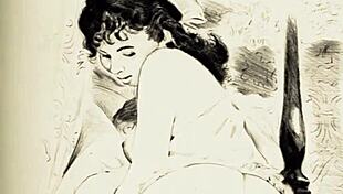 Vintage erotic art
