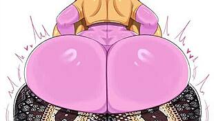 princess bubblegum farts in tight leggings for fun