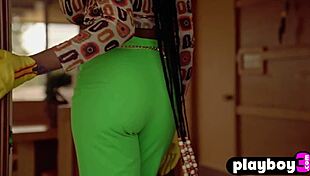 ebony teen nyla shows perfect body while posing naked