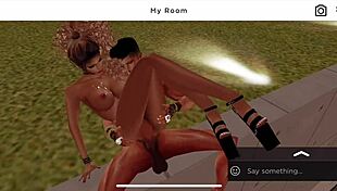 lone and ruby risk it with rooftop sex