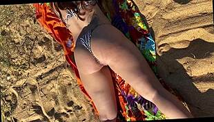 marquei com o comedor na praia e mandei o video