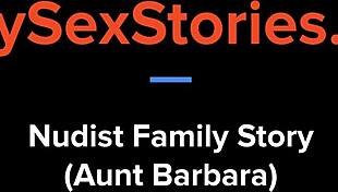 nudist family story aunt barbara touches herself at beach