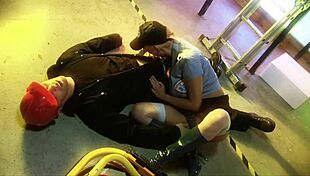 sexy blonde paramedic carly parker sucks and fucks patient