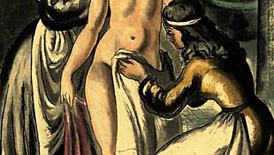 Vintage erotic art