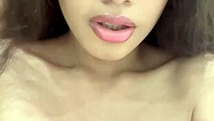Sweet princess in underwear gets very horny