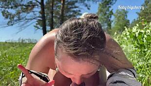 I Cant Believe Im Fucking This Curvy Hitchhiker In Forest