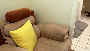 dark haired teen beauty sucks and fucks her new boss