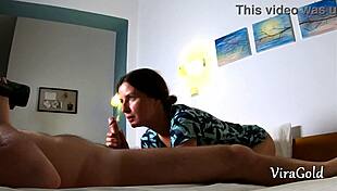 lazy homemade bedtime sex