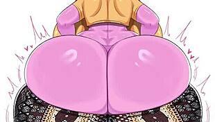 princess bubblegum farts in tight leggings for fun