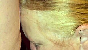 old guy gets golden shower while sucking cock