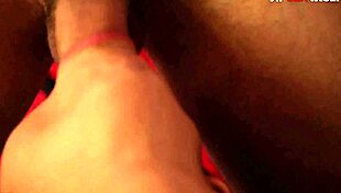 Sloppy deepthroat and ball licking she takes them both to the base