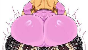 princess bubblegum farts in tight leggings for fun