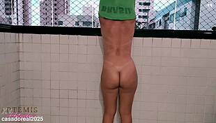 Wife dances brazilian style and strips off her clothes