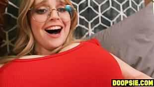 huge boobs bbw and redhead milf fulfill futanari fantasy