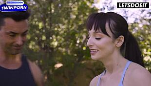 lexi luna gets deep fucked by yoga instructor