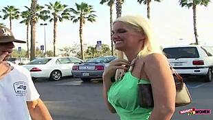 A Lucky Guy Picks Up Blonde Milf For Raw Sex