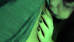 chubby bbw with huge tits gives sloppy blowjob facial