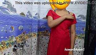 sexy stepsister touches herself alone in solo video