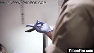 blonde teen 18+ threesome fucked by prison guards 😈